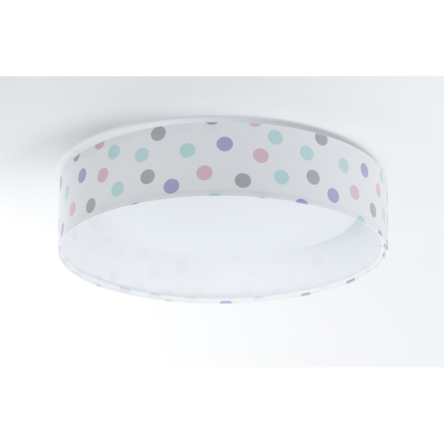 LED-Deckenleuchte GALAXY KIDS LED/24W/230V Punkte bunt