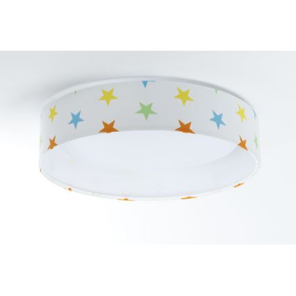 LED-Deckenleuchte GALAXY KIDS LED/24W/230V Sterne bunt