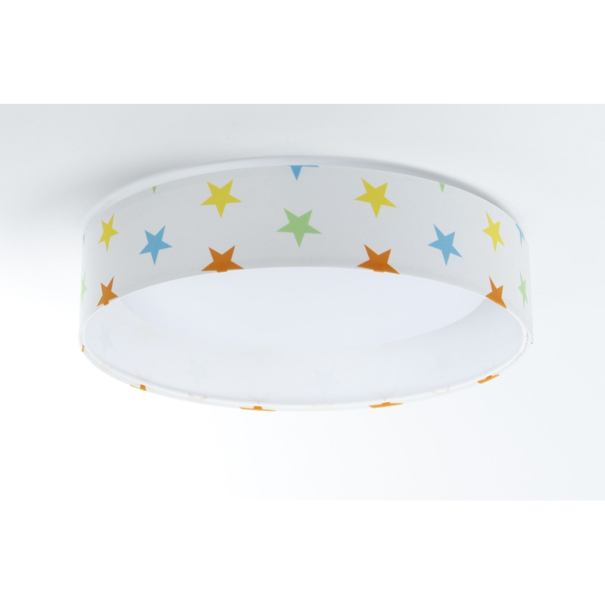 LED-Deckenleuchte GALAXY KIDS LED/24W/230V Sterne bunt