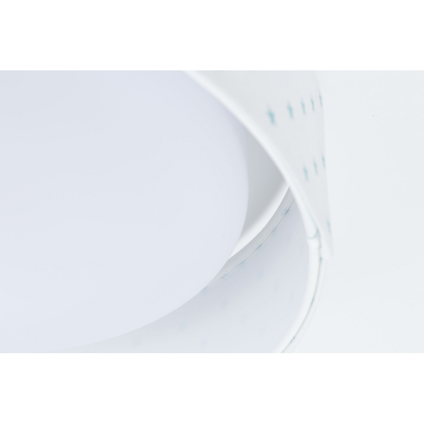 LED-Deckenleuchte GALAXY KIDS LED/24W/230V Sterne weiß/türkisfarben