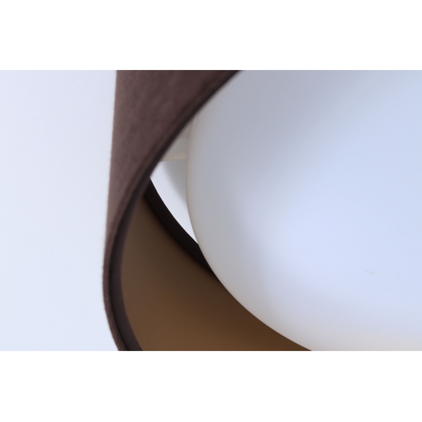 LED Deckenleuchte GALAXY LED/24W/230V Ø 44 cm Braun/Gold