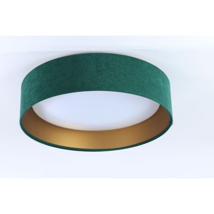 LED-Deckenleuchte GALAXY LED/24W/230V Ø 44 cm grün/gold