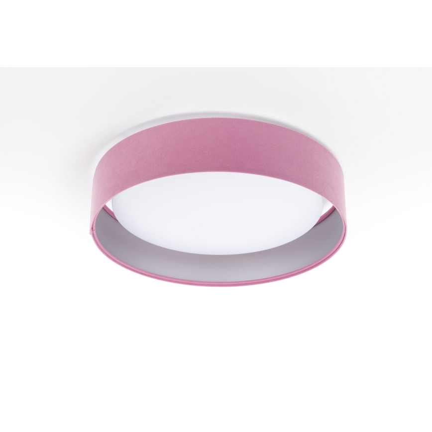 LED Deckenleuchte GALAXY LED/24W/230V Ø 44 cm rosa/silber