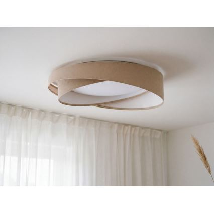 LED-Deckenleuchte GALAXY MODERN LED/24W/230V Durchmesser 55 cm beige/weiß