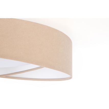 LED-Deckenleuchte GALAXY MODERN LED/24W/230V Durchmesser 55 cm beige/weiß