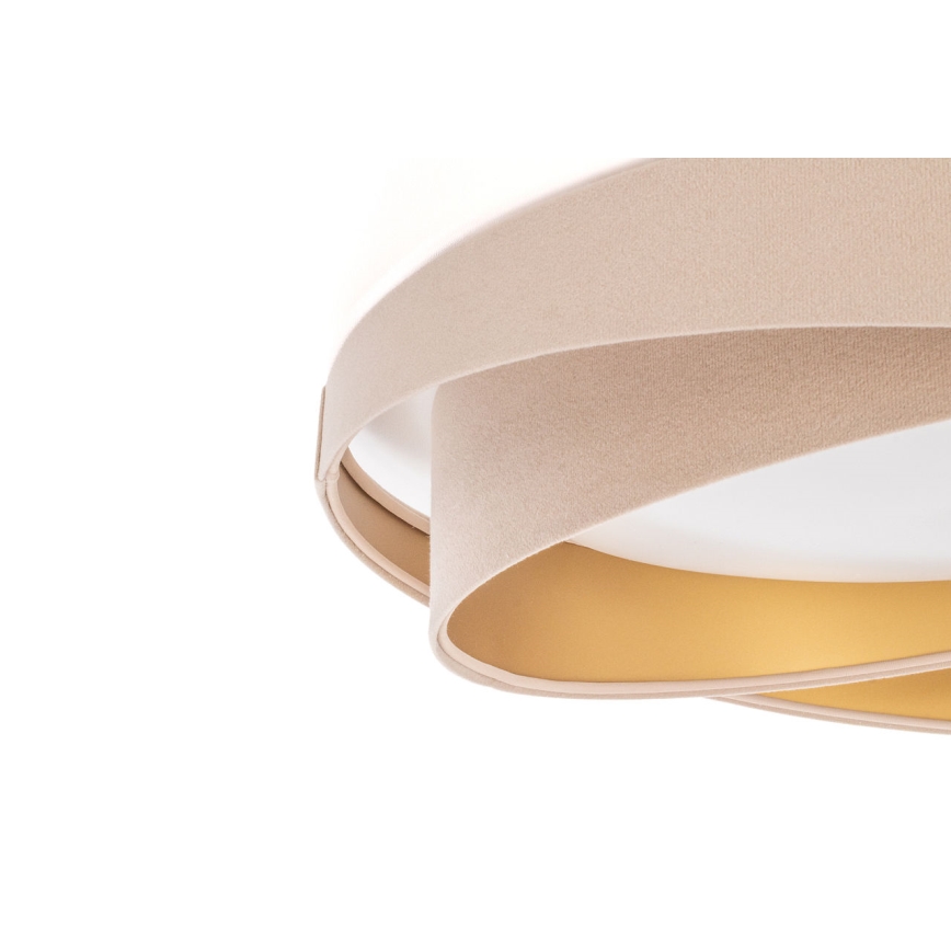 LED-Deckenleuchte GALAXY MODERN LED/24W/230V Ø 55 cm beige/gold