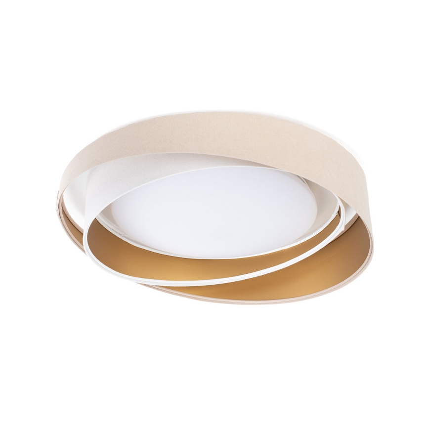 LED-Deckenleuchte GALAXY MODERN LED/24W/230V Ø 55 cm beige/weiß/gold