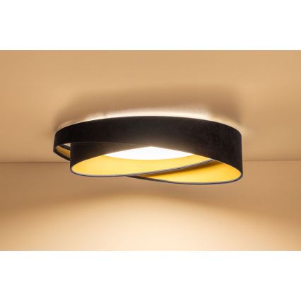 LED-Deckenleuchte GALAXY MODERN LED/24W/230V Ø 55 cm blau/gold