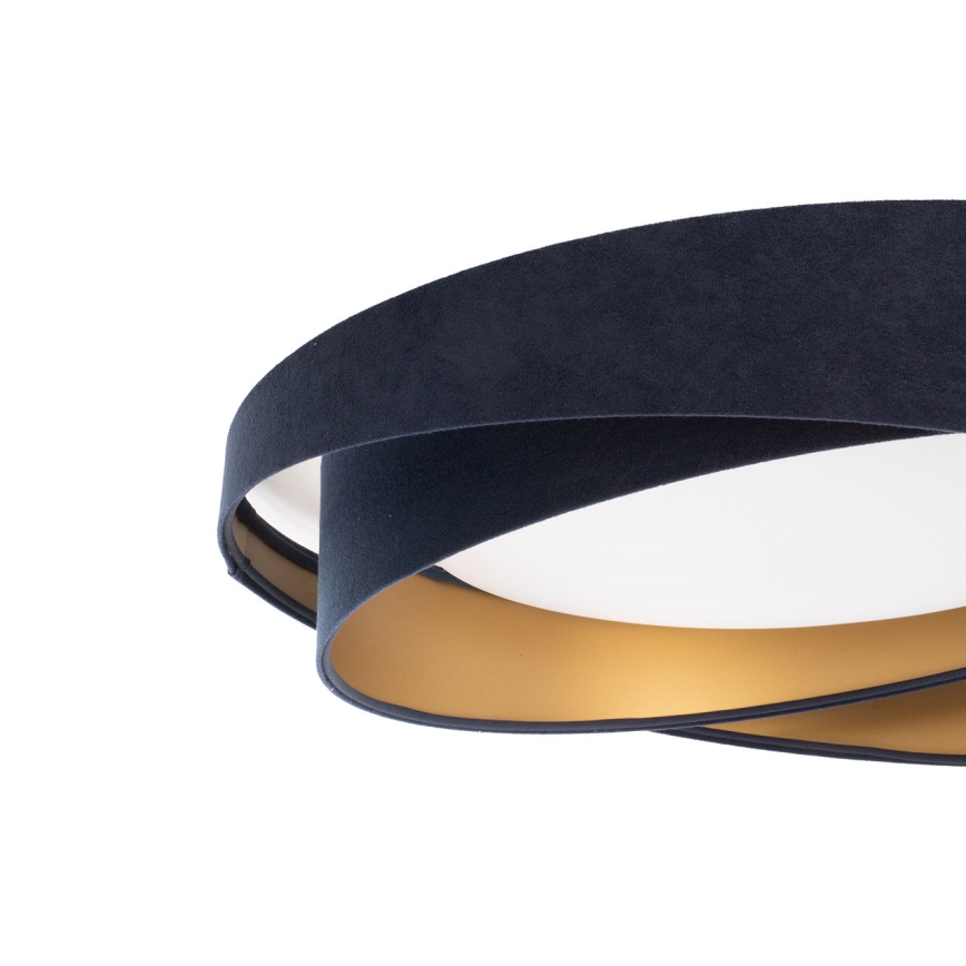LED-Deckenleuchte GALAXY MODERN LED/24W/230V Ø 55 cm blau/gold
