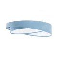 LED-Deckenleuchte GALAXY MODERN LED/24W/230V Ø 55 cm blau