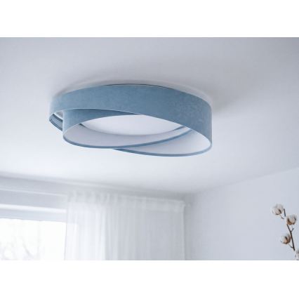 LED-Deckenleuchte GALAXY MODERN LED/24W/230V Ø 55 cm blau