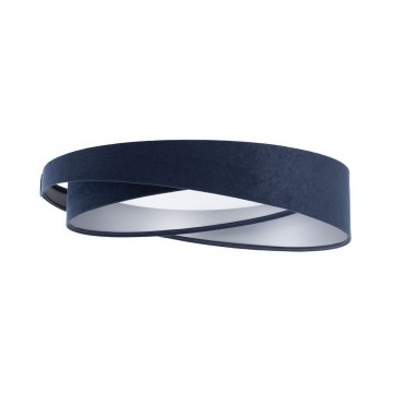 LED-Deckenleuchte GALAXY MODERN LED/24W/230V Ø 55 cm blau/silber