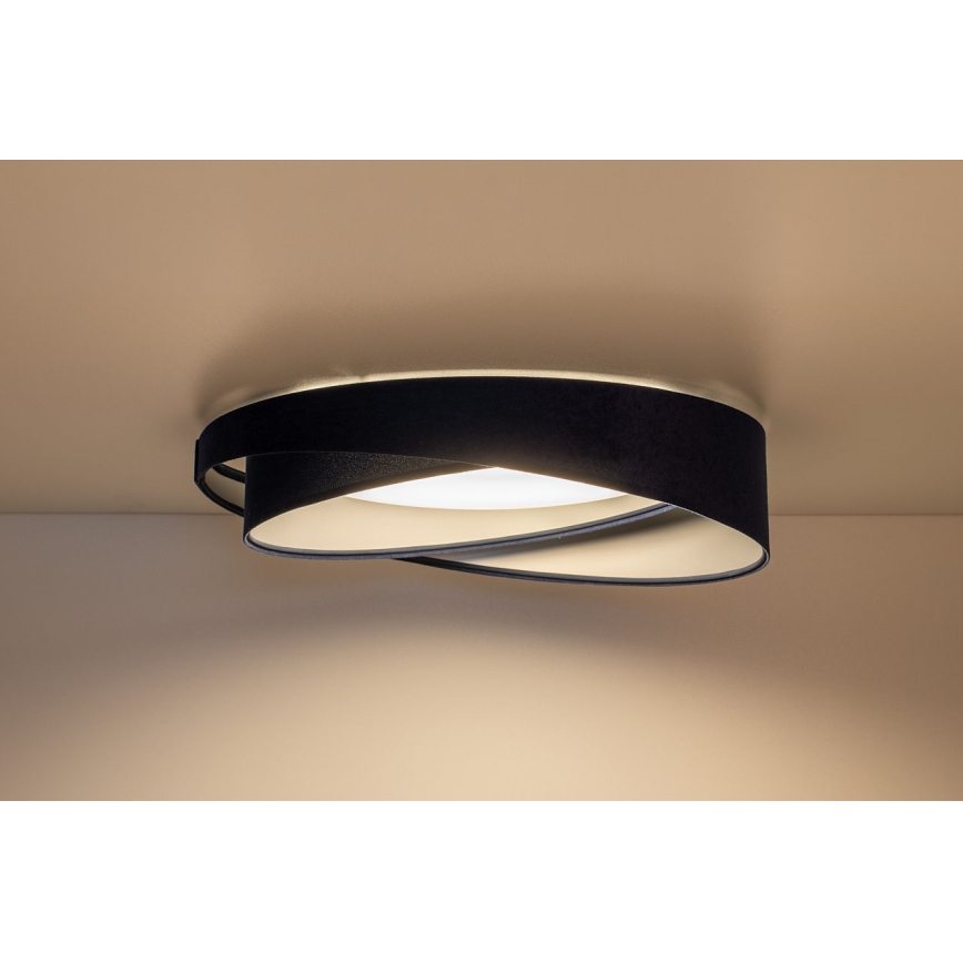 LED-Deckenleuchte GALAXY MODERN LED/24W/230V Ø 55 cm blau/silber