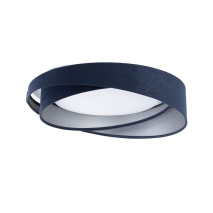 LED-Deckenleuchte GALAXY MODERN LED/24W/230V Ø 55 cm blau/silber