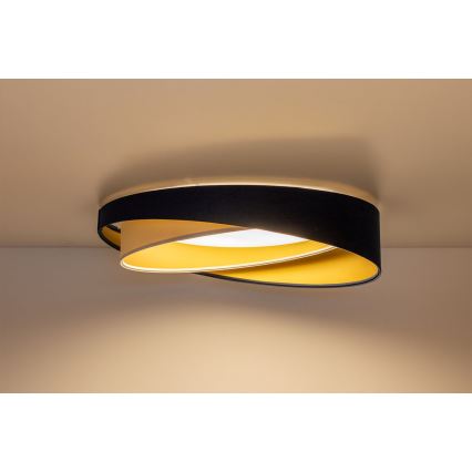 LED-Deckenleuchte GALAXY MODERN LED/24W/230V Ø 55 cm blau/weiß/gold