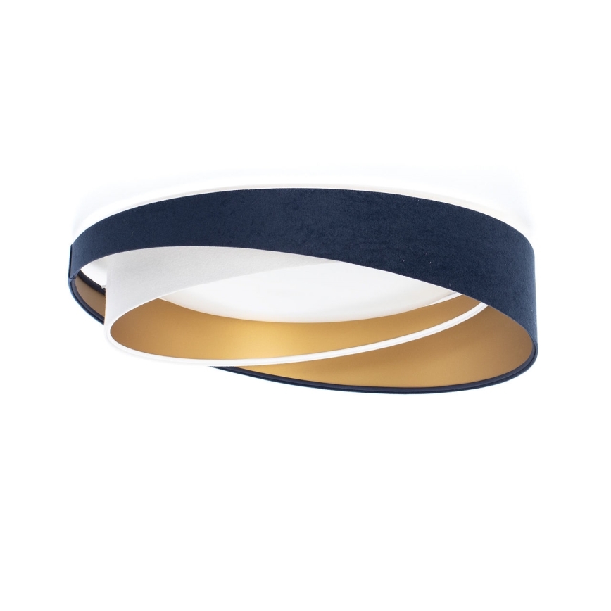 LED-Deckenleuchte GALAXY MODERN LED/24W/230V Ø 55 cm blau/weiß/gold