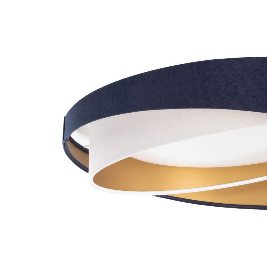 LED-Deckenleuchte GALAXY MODERN LED/24W/230V Ø 55 cm blau/weiß/gold