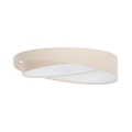 LED-Deckenleuchte GALAXY MODERN LED/24W/230V Ø 55 cm creme/weiß