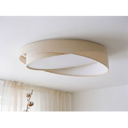 LED-Deckenleuchte GALAXY MODERN LED/24W/230V Ø 55 cm creme/weiß