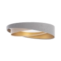 LED-Deckenleuchte GALAXY MODERN LED/24W/230V Ø 55 cm Grau/Beige/Gold