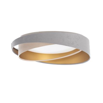 LED-Deckenleuchte GALAXY MODERN LED/24W/230V Ø 55 cm Grau/Beige/Gold