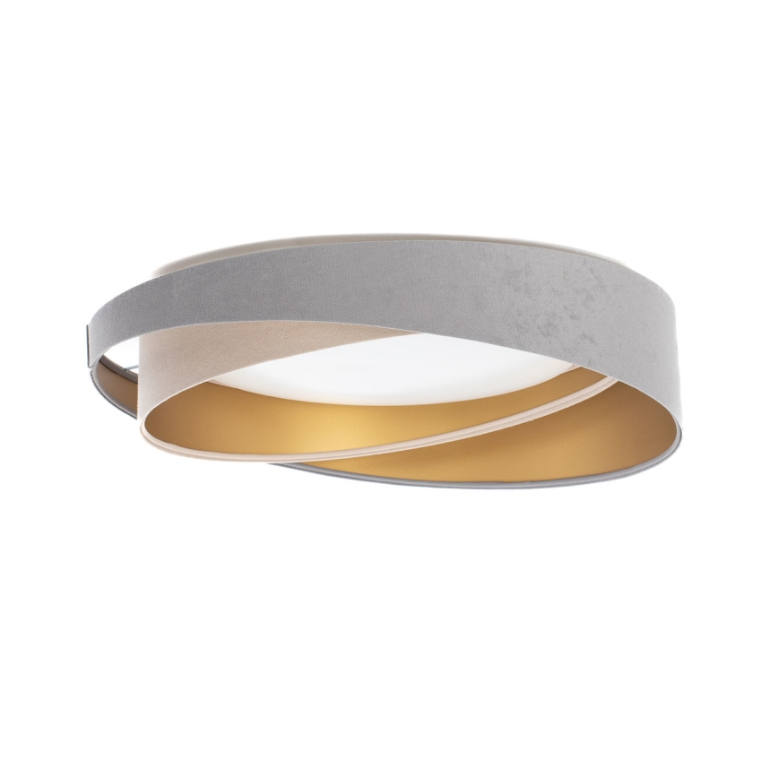 LED-Deckenleuchte GALAXY MODERN LED/24W/230V Ø 55 cm Grau/Beige/Gold