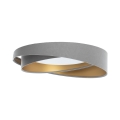 LED-Deckenleuchte GALAXY MODERN LED/24W/230V Ø 55 cm grau/gold