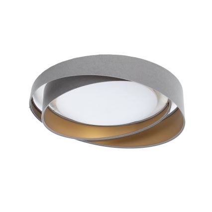 LED-Deckenleuchte GALAXY MODERN LED/24W/230V Ø 55 cm grau/gold