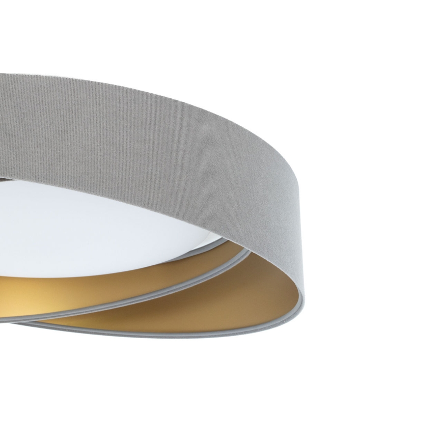 LED-Deckenleuchte GALAXY MODERN LED/24W/230V Ø 55 cm grau/gold