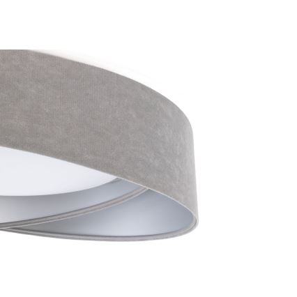 LED-Deckenleuchte GALAXY MODERN LED/24W/230V Ø 55 cm grau/silber