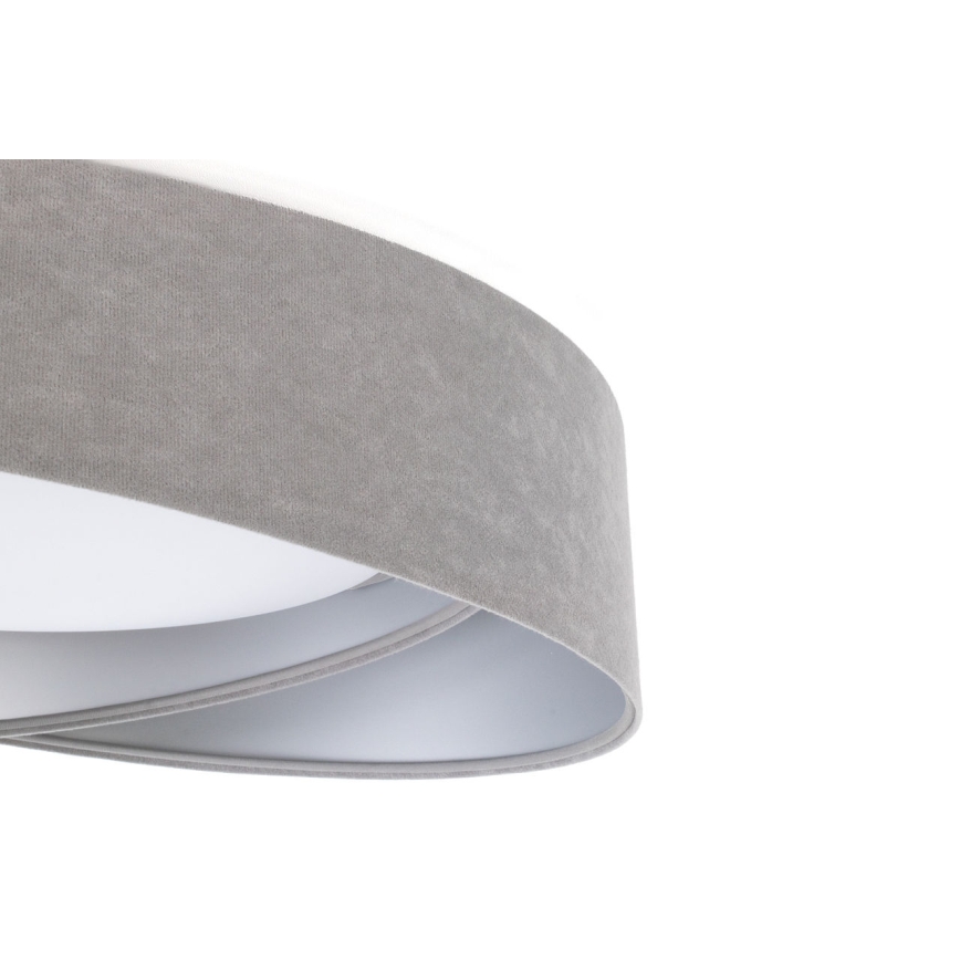 LED-Deckenleuchte GALAXY MODERN LED/24W/230V Ø 55 cm grau/silber