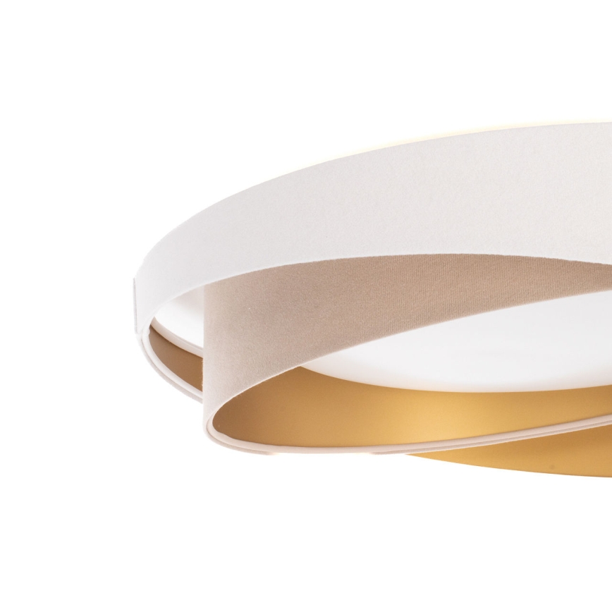 LED-Deckenleuchte GALAXY MODERN LED/24W/230V Ø 55 cm weiß/beige/gold