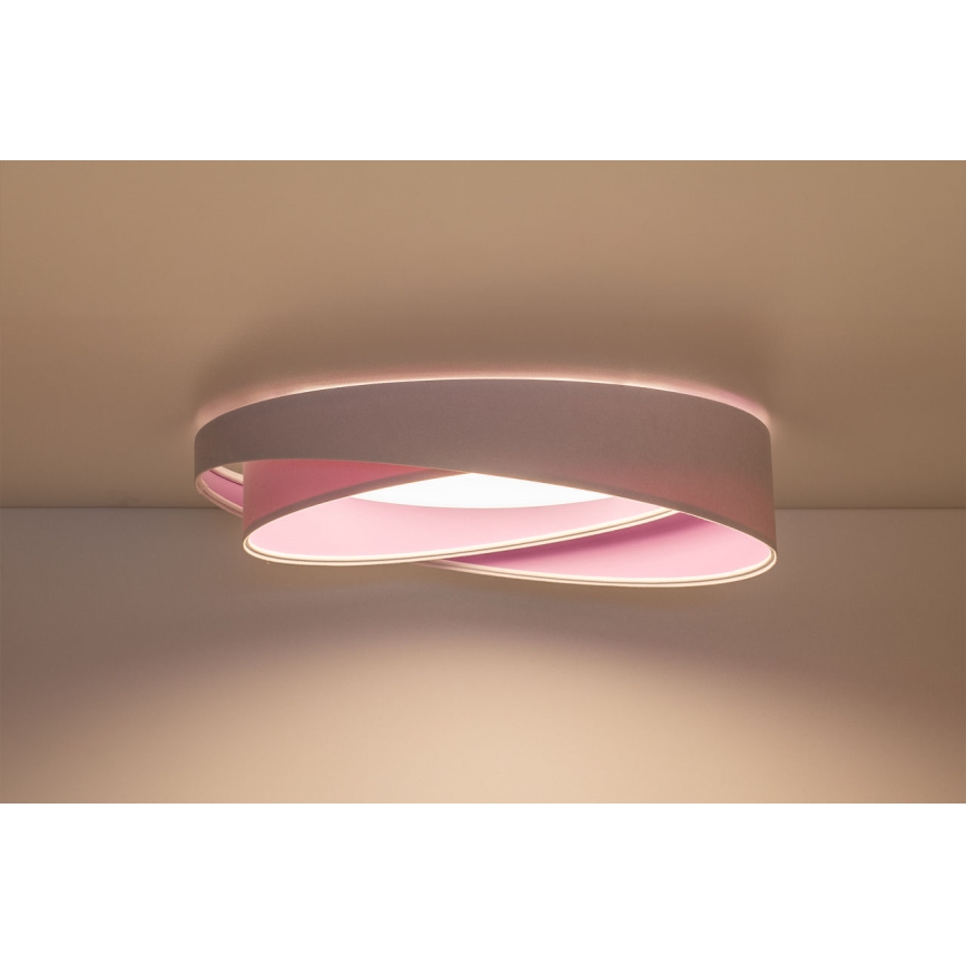 LED-Deckenleuchte GALAXY MODERN LED/24W/230V Ø 55 cm weiß/violett