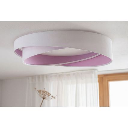 LED-Deckenleuchte GALAXY MODERN LED/24W/230V Ø 55 cm weiß/violett