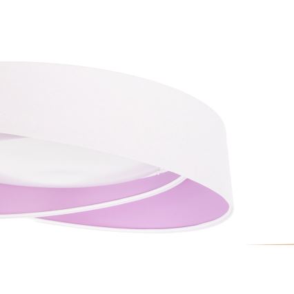 LED-Deckenleuchte GALAXY MODERN LED/24W/230V Ø 55 cm weiß/violett