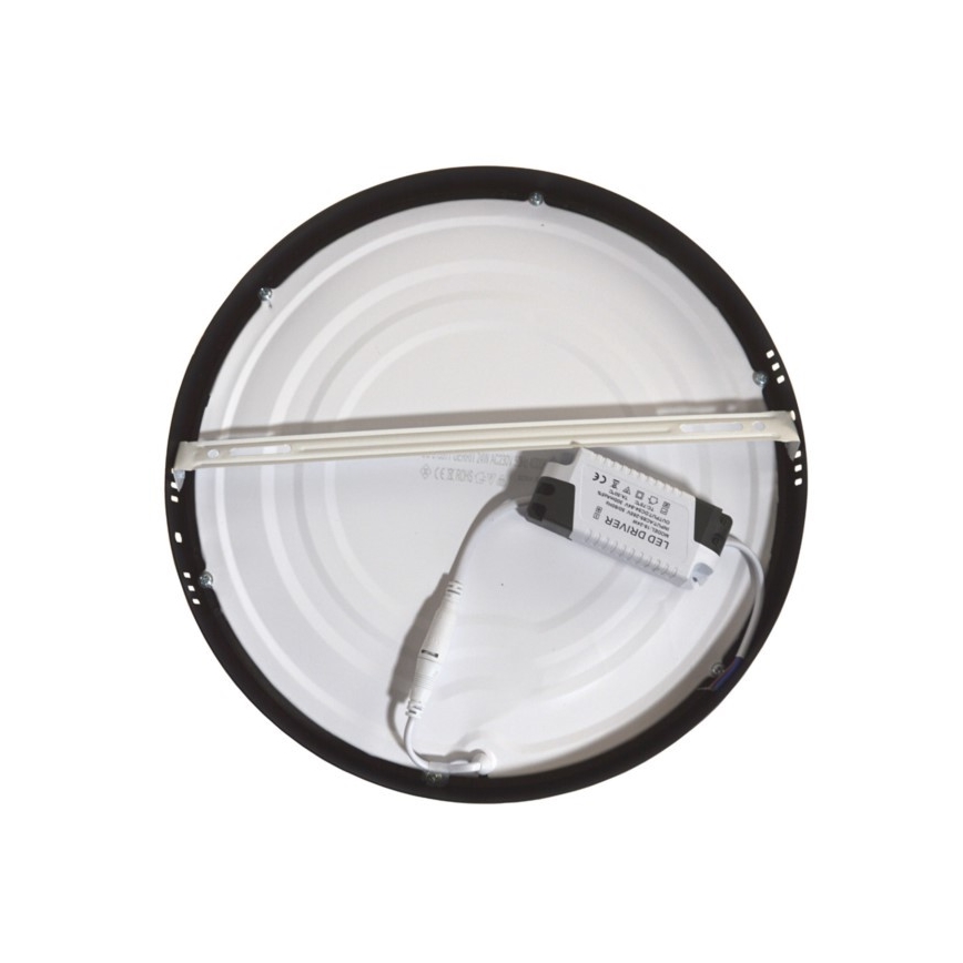 LED-Deckenleuchte GERRIT LED/24W/230V 4000K schwarz