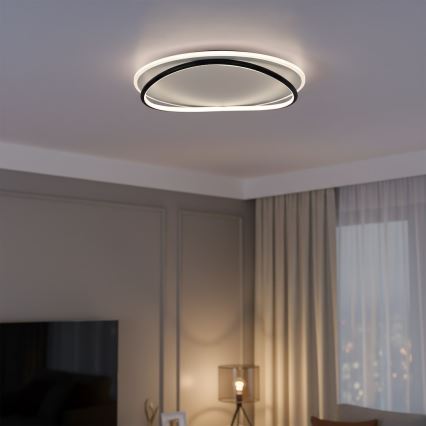 LED-Deckenleuchte HALO LED/38W/230V Ø 50 cm schwarz
