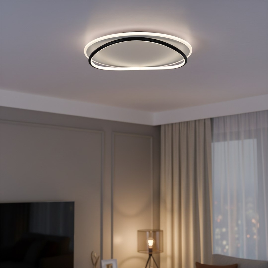 LED-Deckenleuchte HALO LED/38W/230V Ø 50 cm schwarz