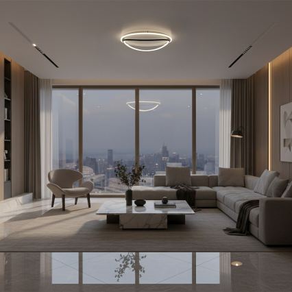 LED-Deckenleuchte HALO LED/38W/230V Ø 50 cm schwarz