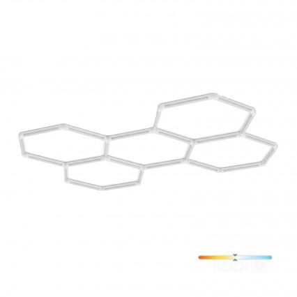 LED-Deckenleuchte HEXLINE LED/216W/230V 4000K 208x300 cm weiß