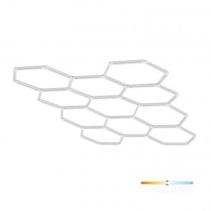 LED Deckenleuchte HEXLINE LED/513W/230V 4000K 300x516 cm weiß