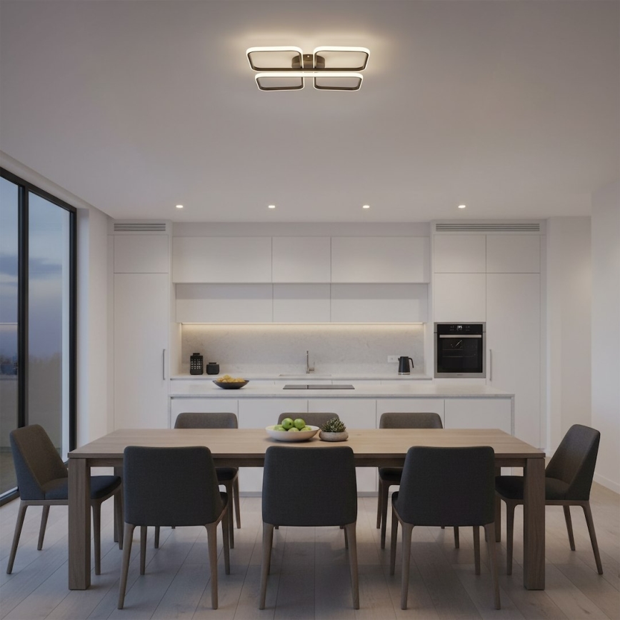 LED-Deckenleuchte HIDALGO LED/40W/230V schwarz
