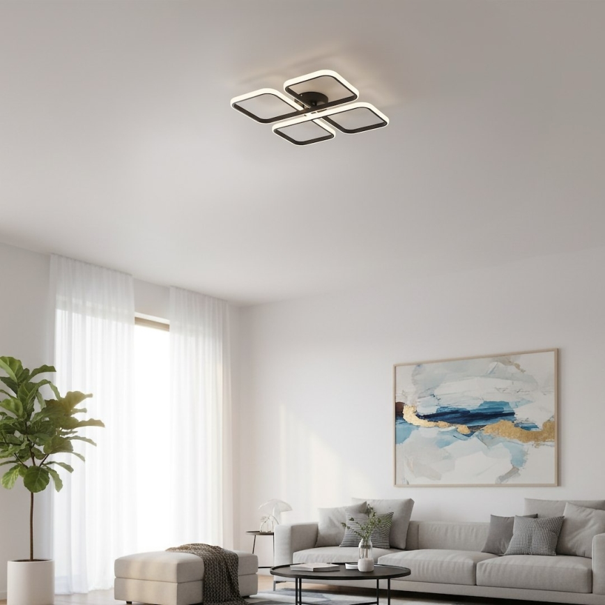 LED-Deckenleuchte HIDALGO LED/40W/230V schwarz