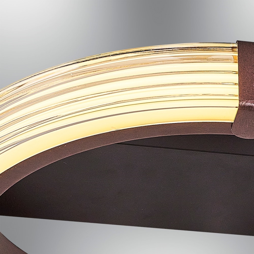 LED Deckenleuchte JESI LED/2W/230V 3000K braun