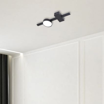 LED-Deckenleuchte JOY 1xGX53/6W/230V schwarz
