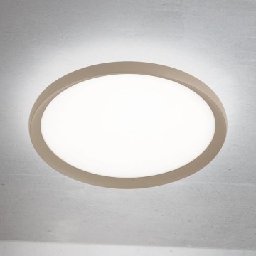 LED-Deckenleuchte KANT LED/30W/230V 2700/3000/4000K Ø 40 cm beige
