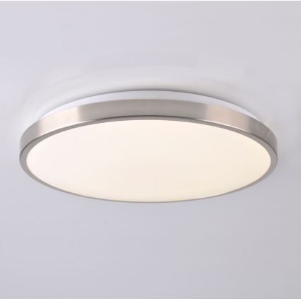 LED Deckenleuchte KERN LED/24W/230V nickel