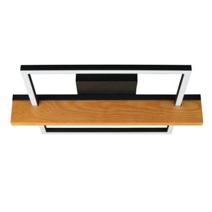 LED Deckenleuchte LARYSA LED/11,5W/230V 35x45 cm Kiefer