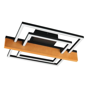 LED Deckenleuchte LARYSA LED/23W/230V 35x45 Kiefer