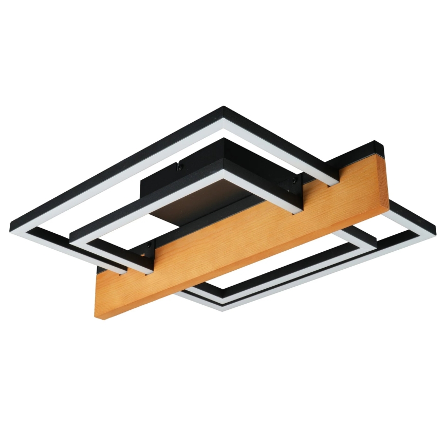 LED Deckenleuchte LARYSA LED/23W/230V 35x45 Kiefer